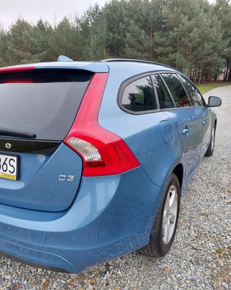 Volvo V60 cena 47800 przebieg: 181200, rok produkcji 2014 z Wysoka małe 277